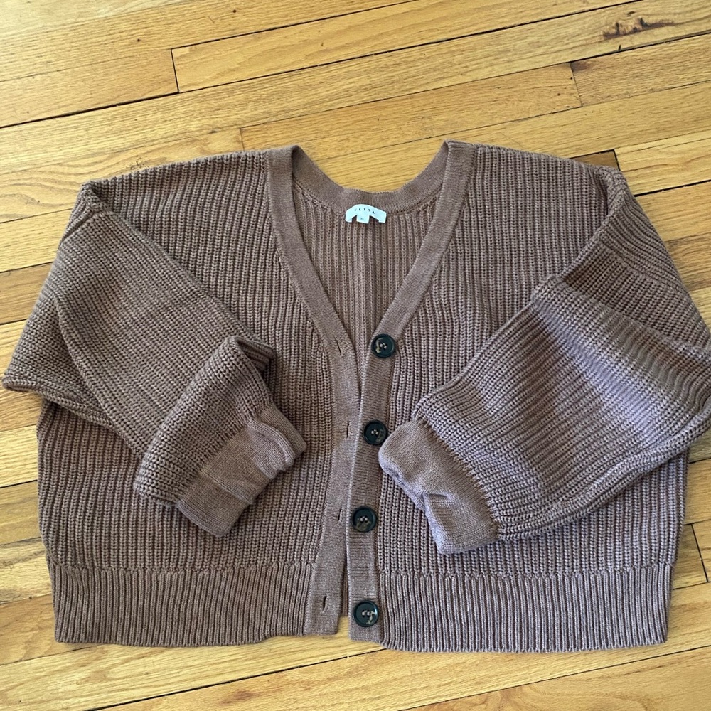 Vetta Cotton Cardigan Size M
